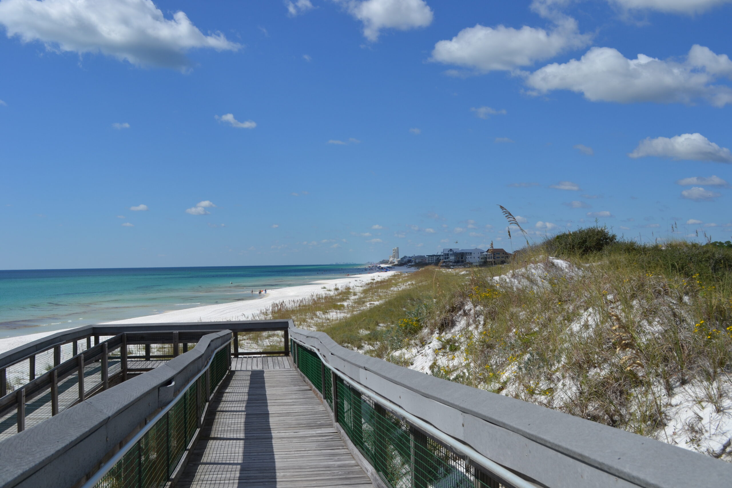 A ramp to the beach at Watersound Beach