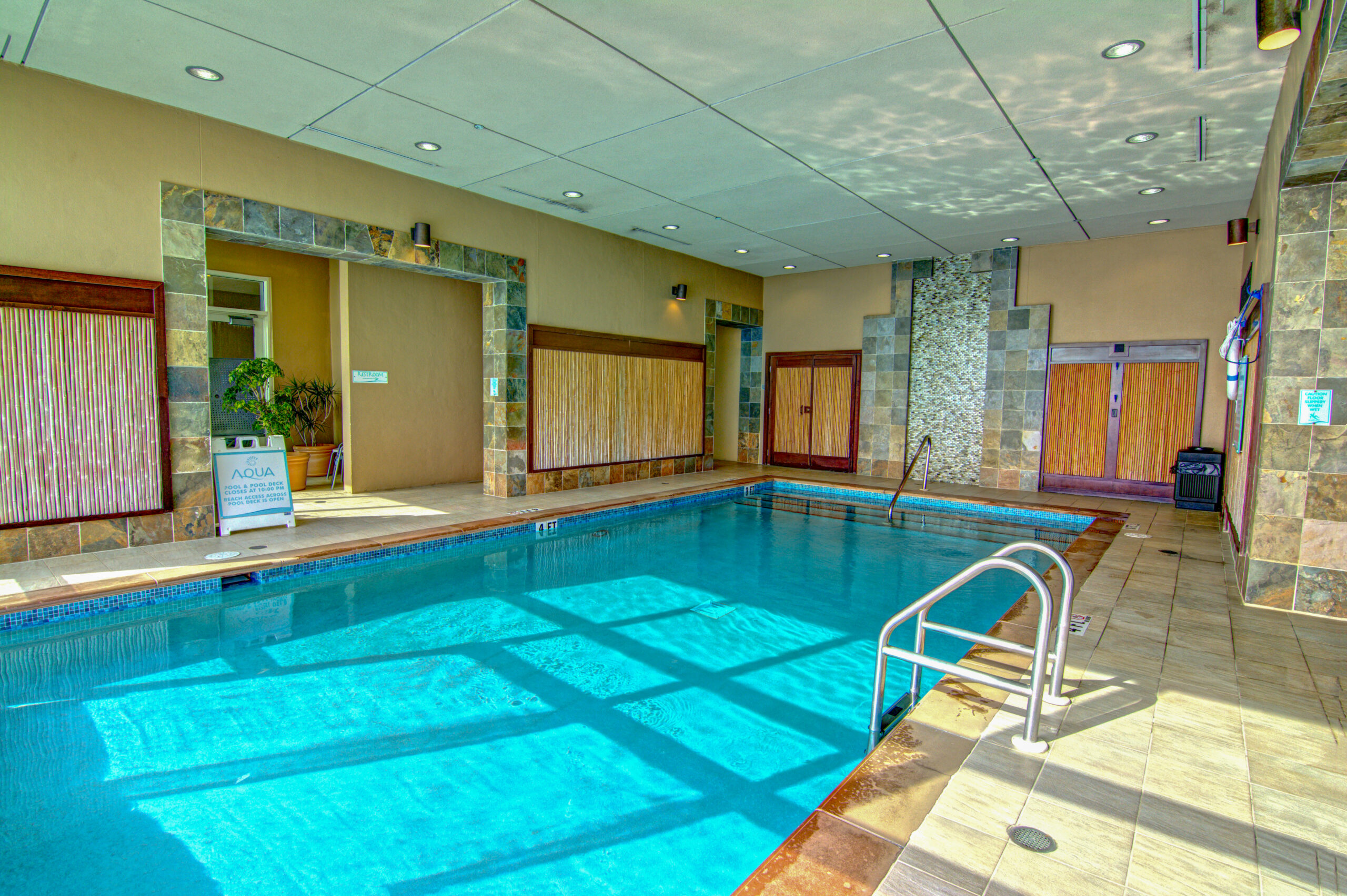 Aqua Resort Panama City Beach Florida Indoor Pool