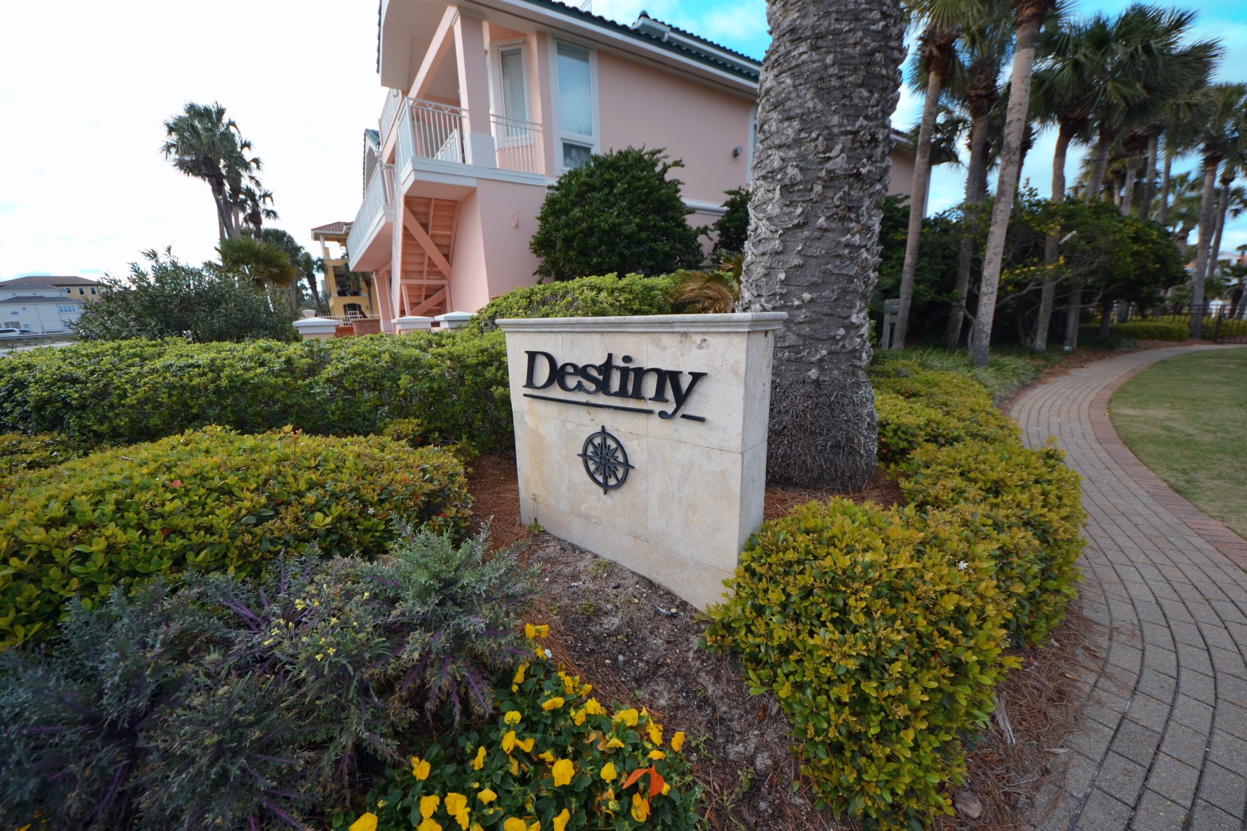 Destiny neighborhood Sign in Destin.